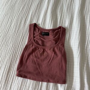 White Fox Boutique Mauve Tank Top
